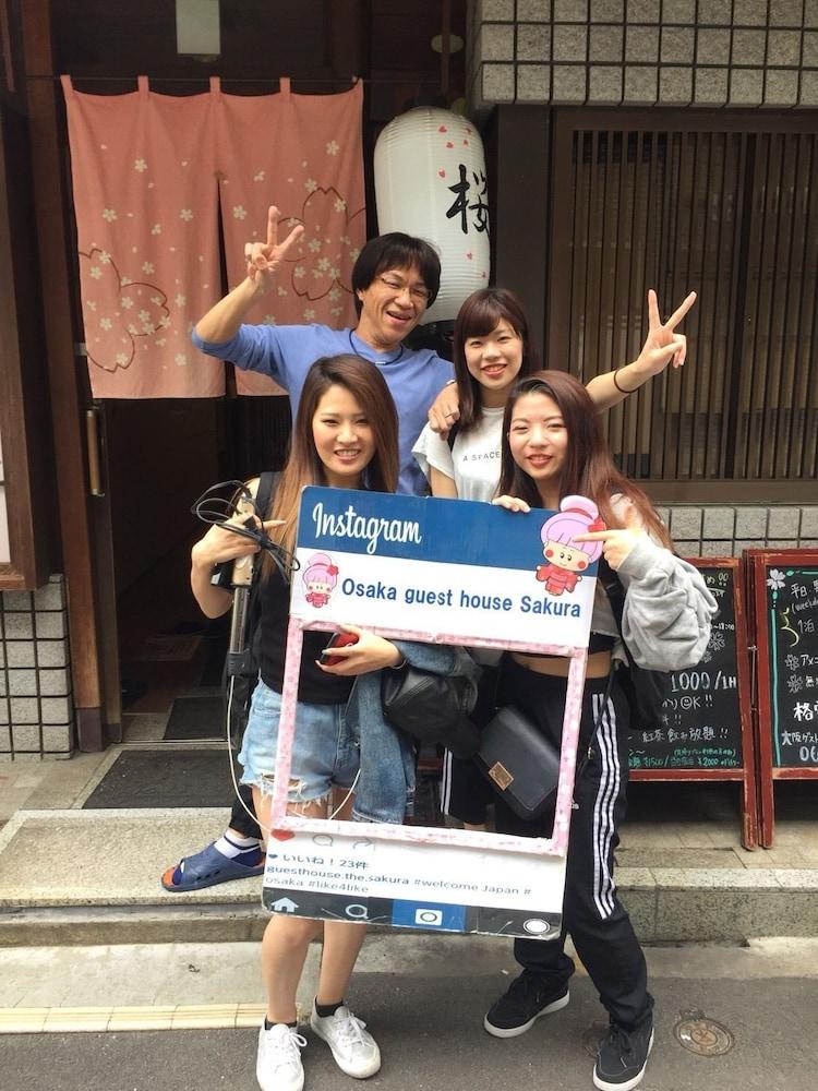 Osaka Guesthouse Sakura Eksteriør bilde
