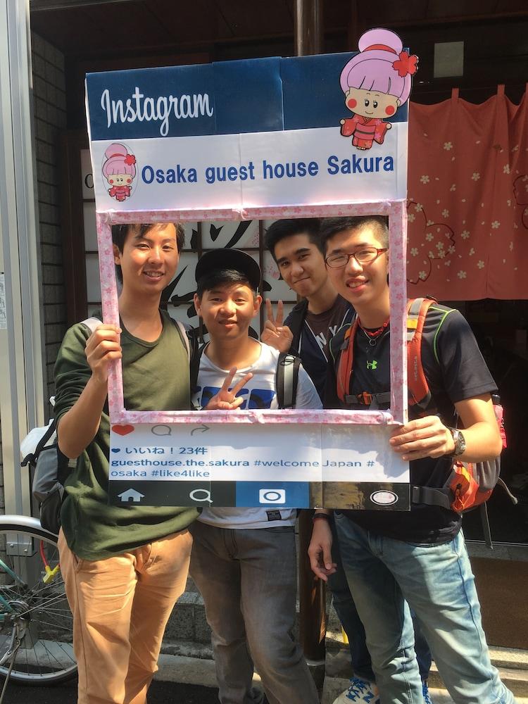 Osaka Guesthouse Sakura Eksteriør bilde